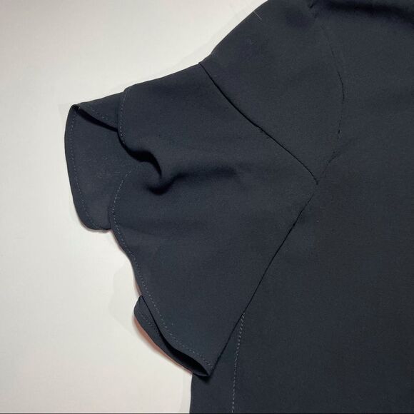 Loft pullover blouse with scalloped sleeve - Picture 6 of 11